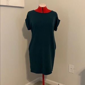 Emerald colored dress